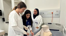 סטודנטיות לסיעוד, צילום: המכללה האקדמית אשקלון